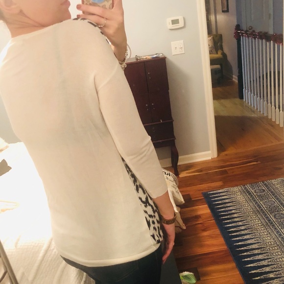 Animal Print Sweater -Size S - Picture 2 of 4